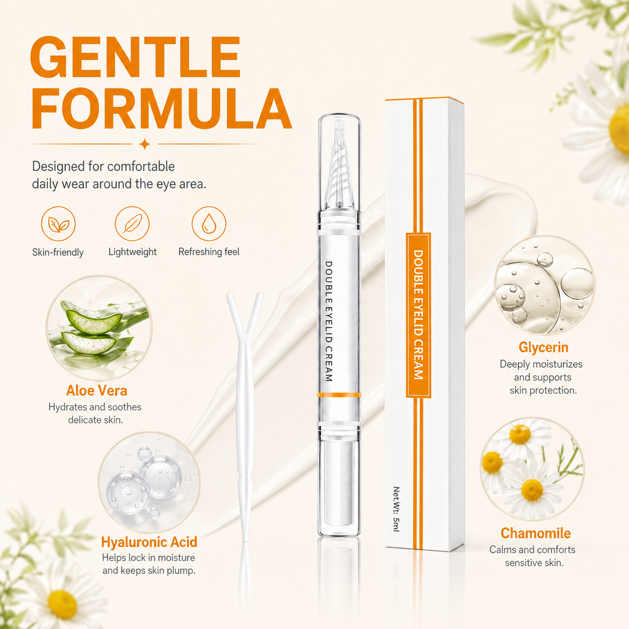 ✨Invisible Double Eyelid Cream – Bigger eyes in seconds💧