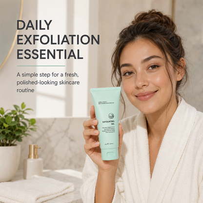 Gentle Exfoliating Gel – Deep Pore Cleansing & Herbal Formula