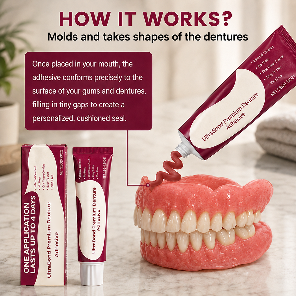 Premium Denture Adhesive