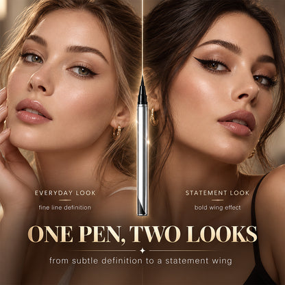 👁️ 24-Hour Smudge-Proof Precision Liquid Eyeliner Pen – Perfectly Defined Eyes All Day ✨