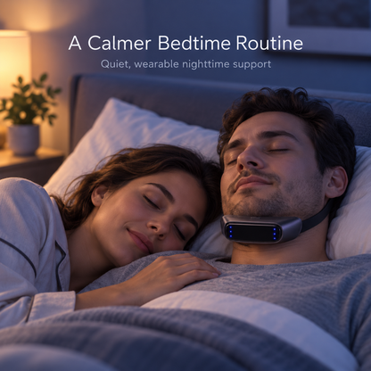 🌃🌙 Smart Anti-Snoring Device – Gentle Sleep Aid for Quieter, More Peaceful Nights
