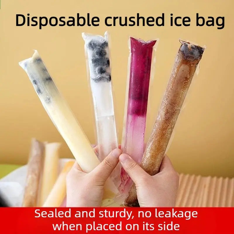 ✨🧊50 PCS Food-grade disposable popsicle bags