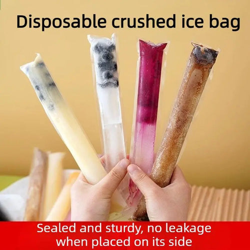 ✨🧊50 PCS Food-grade disposable popsicle bags