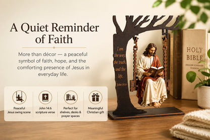 ✝️📚Christian Jesus Swing Ornament