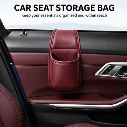 Premium Dual-Layer Car Door Storage Pocket