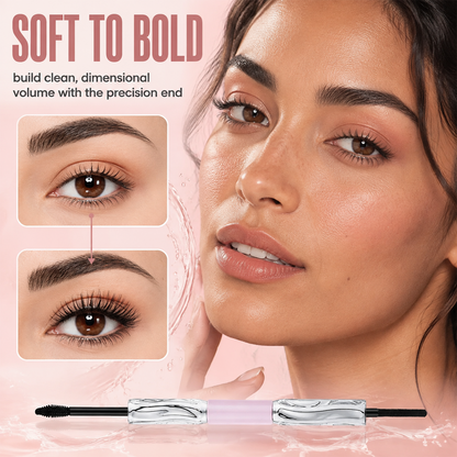 2-in -1 Long-Lasting Volumizing and Curling Mascara