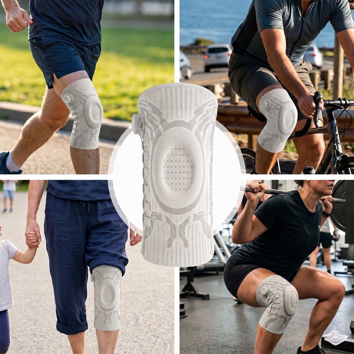 🦵Knee Sleeve-Extra stability, greater confidence on every step