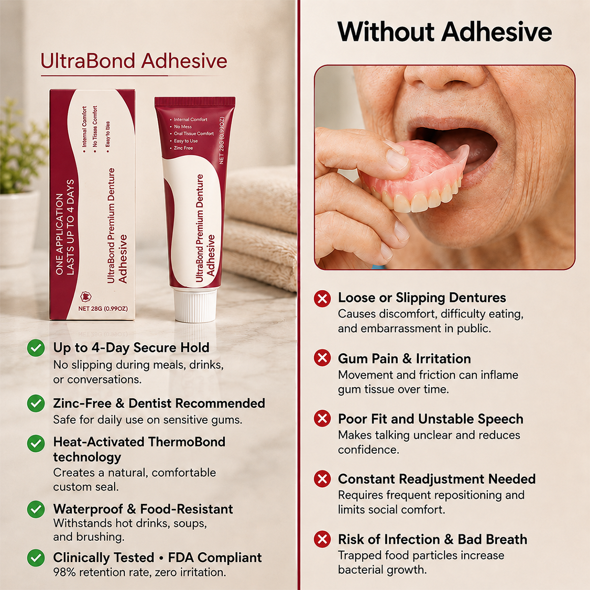 Premium Denture Adhesive