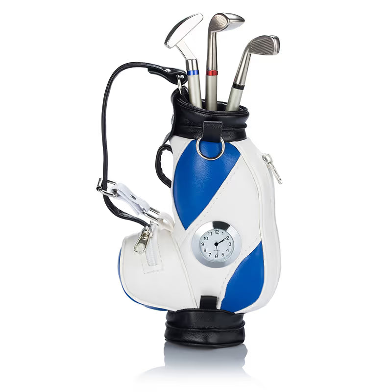 ⛳ Golf Pen Holder + 3‑Pen Set 🏌️‍♂️- Elevate Your Office Desk— A Hole‑in‑One for Style & Function