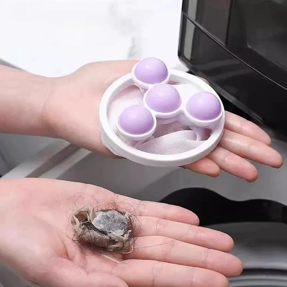Washing Machine Floating Lint Filter – Pet Hair & Lint Remover Bag