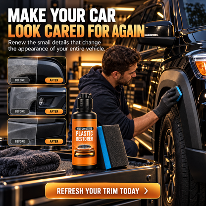 Auto Plastic Restorer Kit