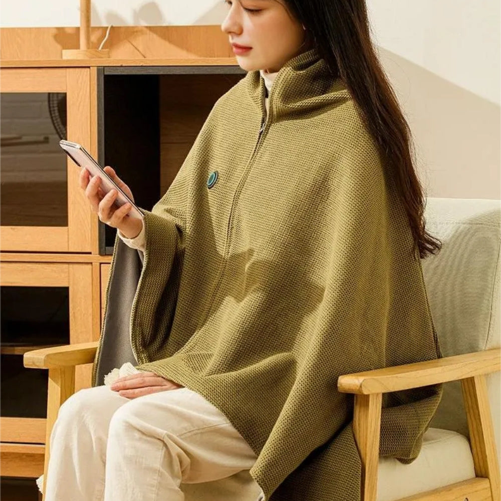 🔥 CozyHeat Wearable Heated Blanket – 3 Heat Levels for Winter Comfort