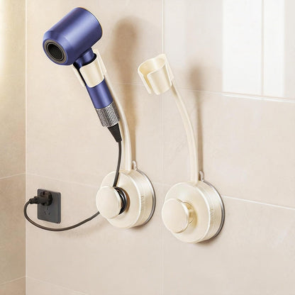 💈 Hands-Free Rotating Hair Dryer Holder