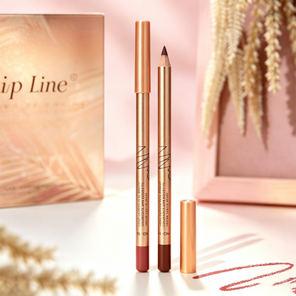 💄12-Color Lip Liner Pencil Set – Smudge-Proof & Long-Lasting