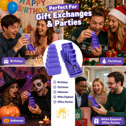 🎁 Multi-Layer Surprise Gift Box  – 6 Layers of Fun, One Tiny Surprise Inside