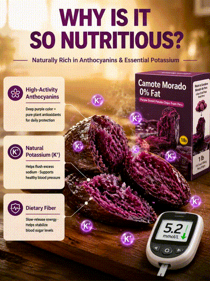 ✨Triple-Steamed Organic Purple Yam Strips – Naturally Sweet, Soft & Chewy🍠