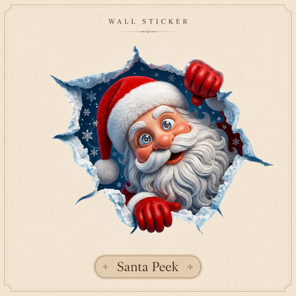 🎄Christmas 3D Holiday Wall Stickers | Christmas & Halloween Decor