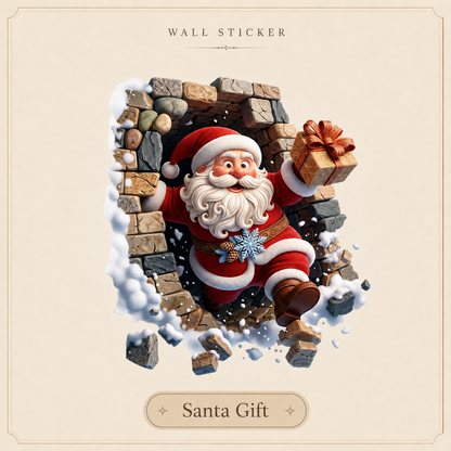 🎄Christmas 3D Holiday Wall Stickers | Christmas & Halloween Decor