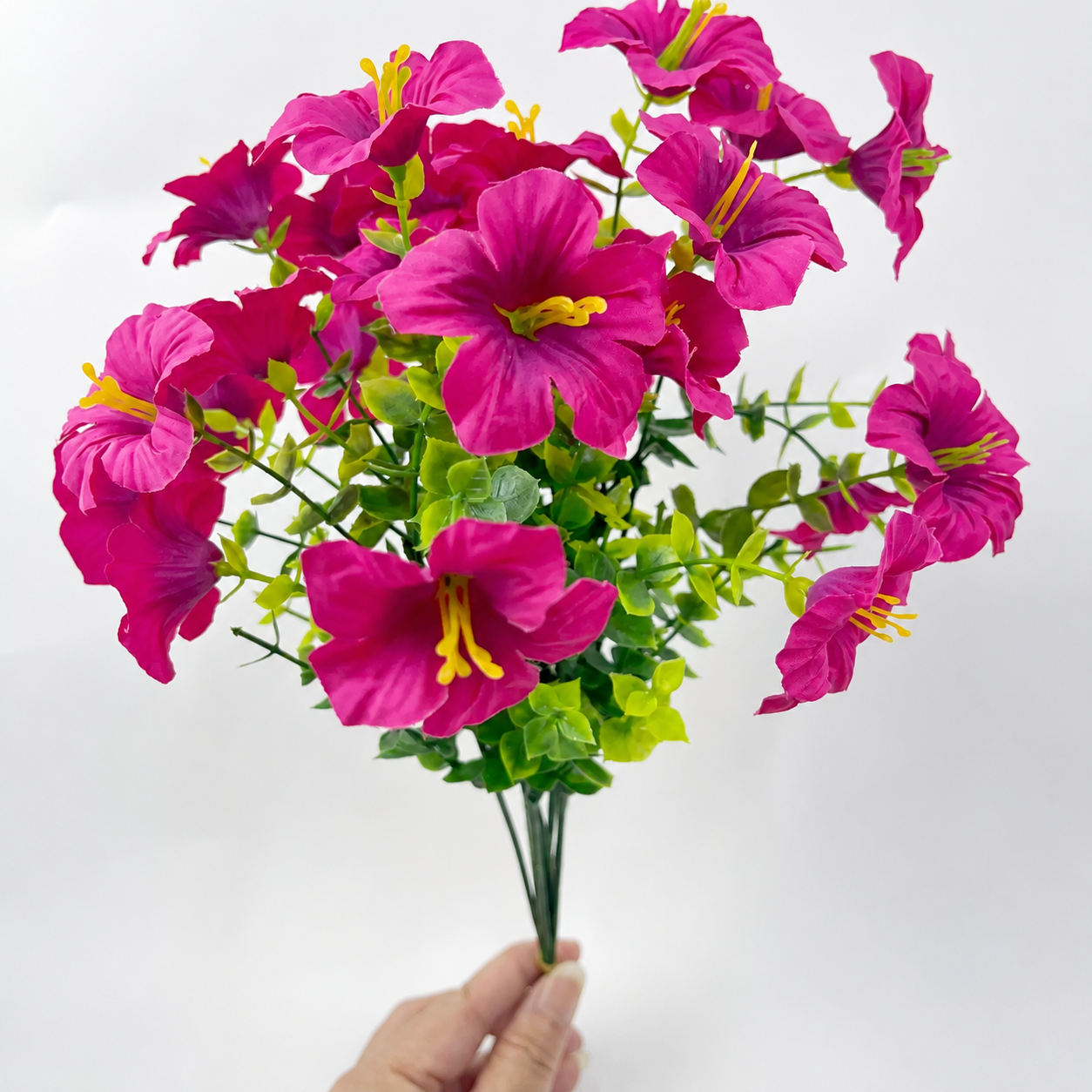 Luxury Faux Bloom Set – Faux Silk Bloom Arrangement for Home, Wedding & Party Decor