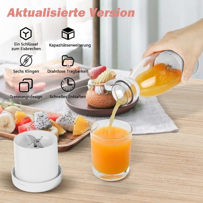 🎄 Portable Juicer Bestseller | 🌟 Fresh Juice, Anytime, Anywhere!
