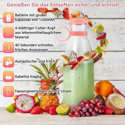 🎄 Portable Juicer Bestseller | 🌟 Fresh Juice, Anytime, Anywhere!