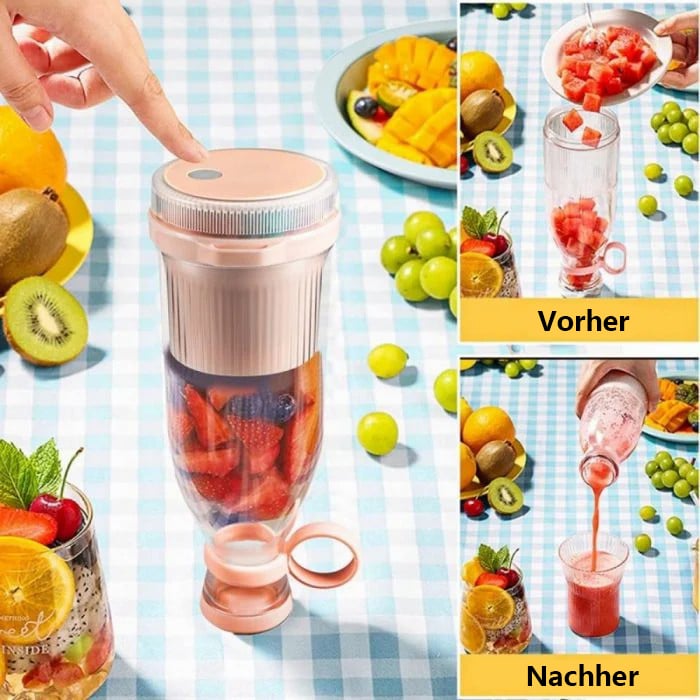🎄 Portable Juicer Bestseller | 🌟 Fresh Juice, Anytime, Anywhere!