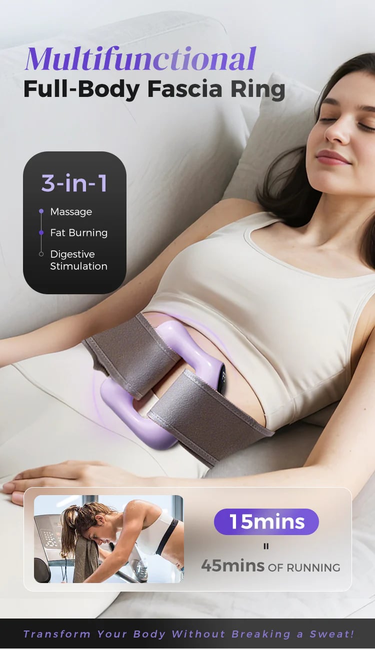 🔥Multifunctional full-body fascia ring ☀️💪Suitable for yoga, Pilates, fitness & everyday life – Improves posture and flexibility