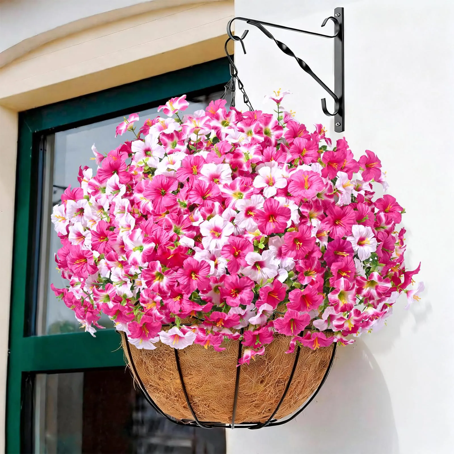 Luxury Faux Bloom Set – Faux Silk Bloom Arrangement for Home, Wedding & Party Decor