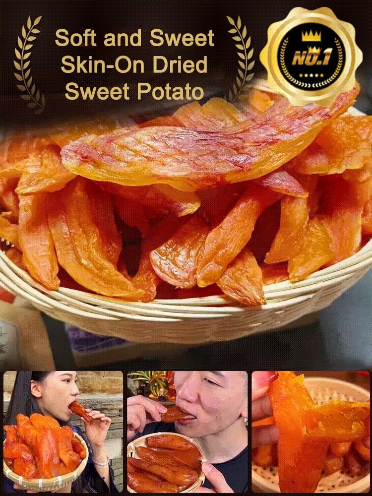 🍠Soft and Sweet Skin-On Dried Sweet Potato