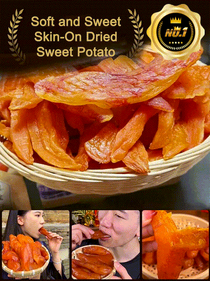 🍠Soft and Sweet Skin-On Dried Sweet Potato