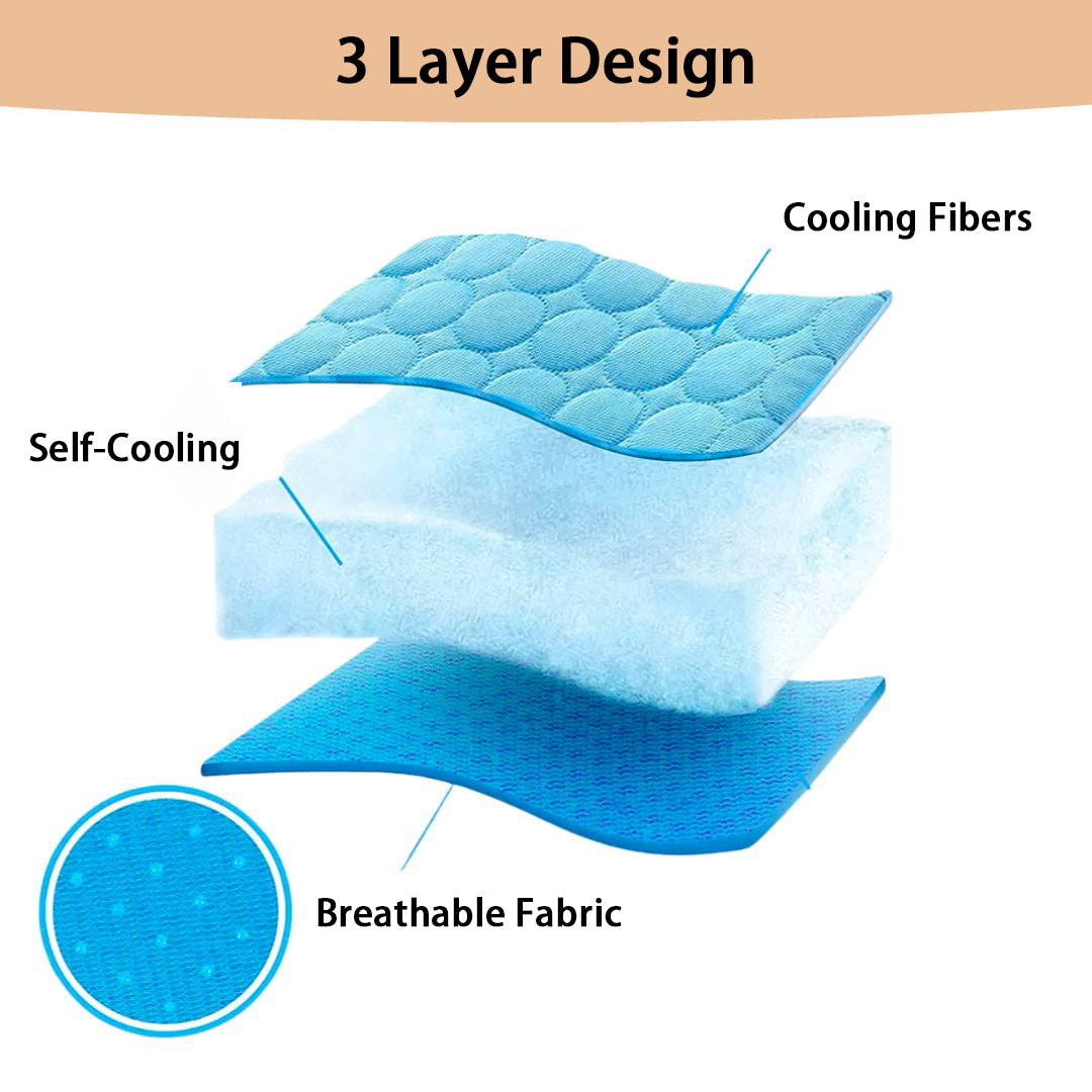 🌞Summer sale🧊Premium cooling mat for pets 🐶