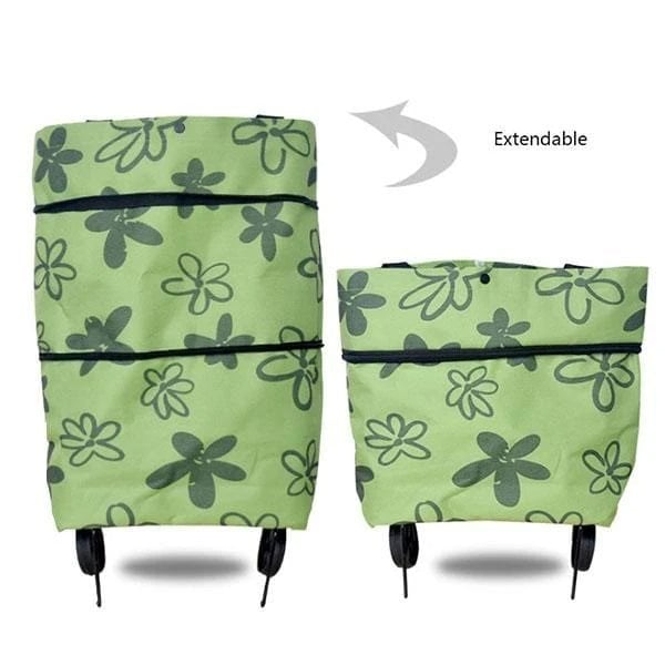 Foldable Shopping Trolley Bag – 23L Large Capacity & Lightweight Hand Truck
