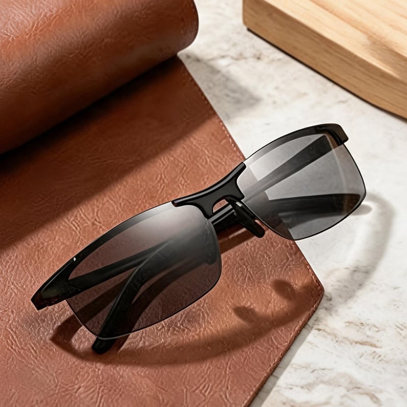 🕶️Photochromic Sunglasses with Anti-glare Polarized Lens