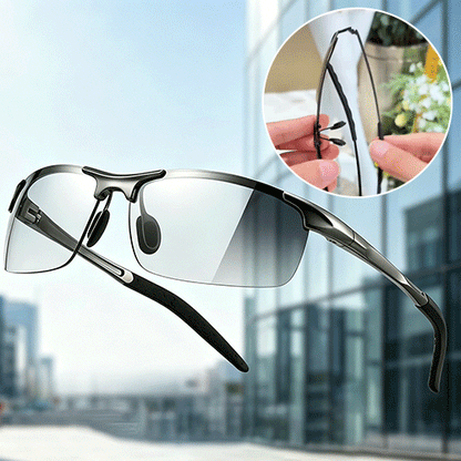 🕶️Photochromic Sunglasses with Anti-glare Polarized Lens