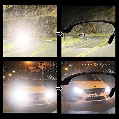 🕶️Photochromic Sunglasses with Anti-glare Polarized Lens