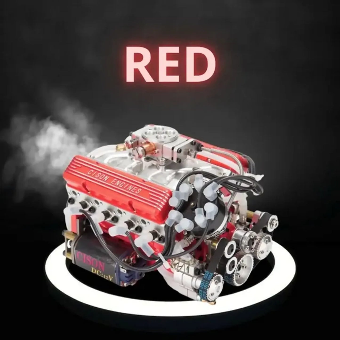 🔥 Gasoline OHV V8 small displacement engine model ornament