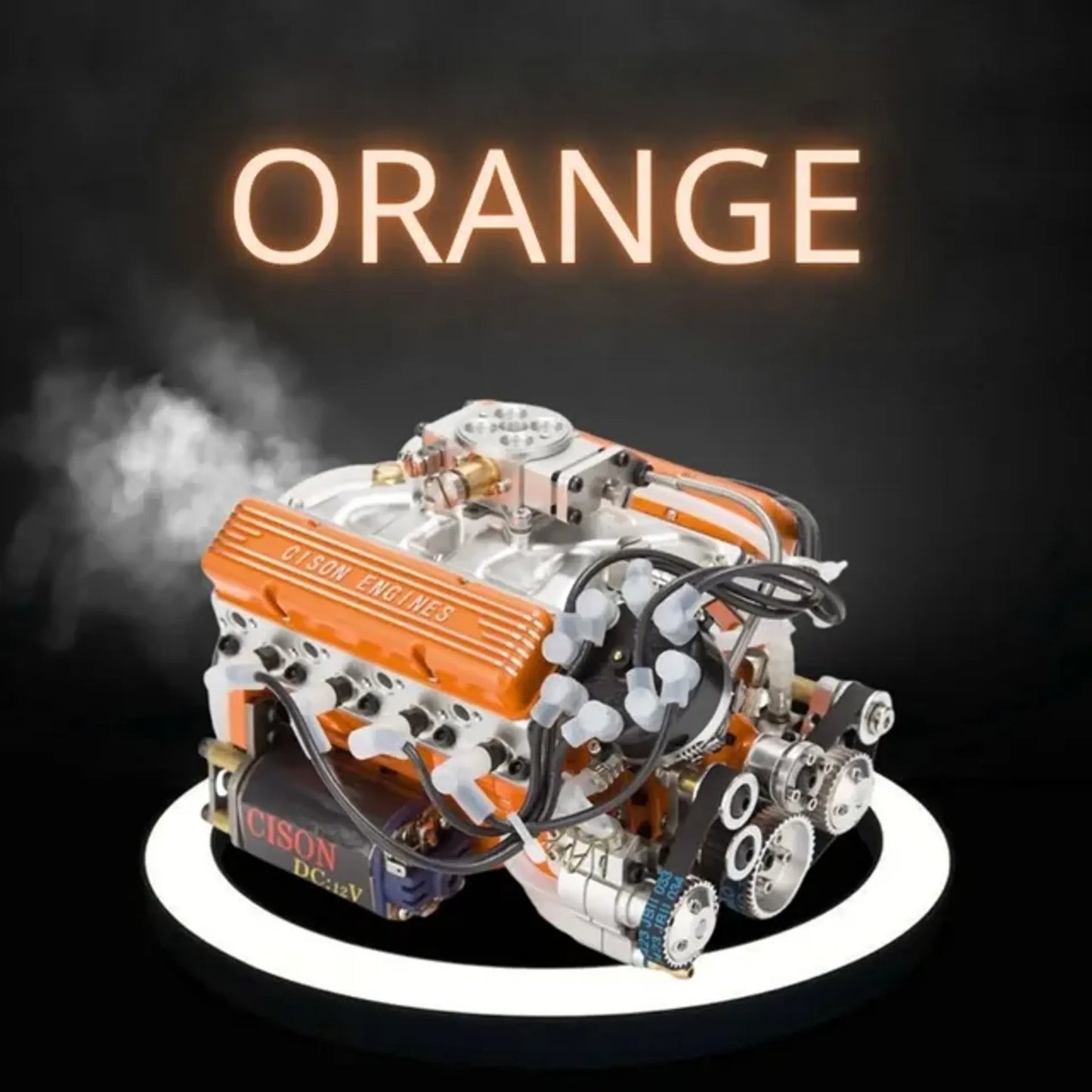 🔥 Gasoline OHV V8 small displacement engine model ornament