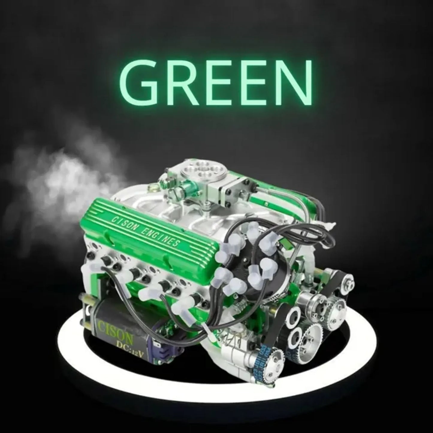 🔥 Gasoline OHV V8 small displacement engine model ornament