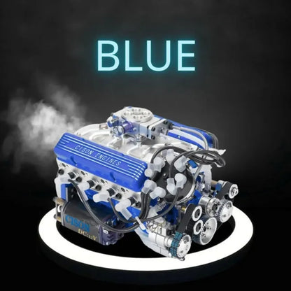 🔥 Gasoline OHV V8 small displacement engine model ornament