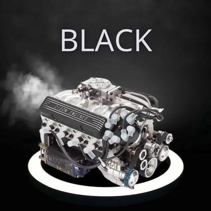 🔥 Gasoline OHV V8 small displacement engine model ornament