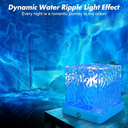 ✨16 Color Changeable Dynamic Water Ripple LED Ambient Light