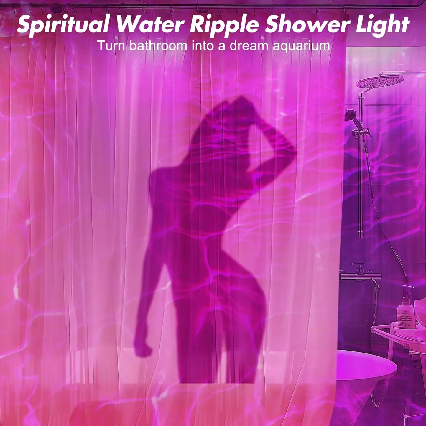 ✨16 Color Changeable Dynamic Water Ripple LED Ambient Light