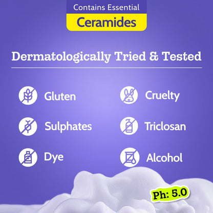 🍋 Exfoliating Body Wash with Lactic Acid