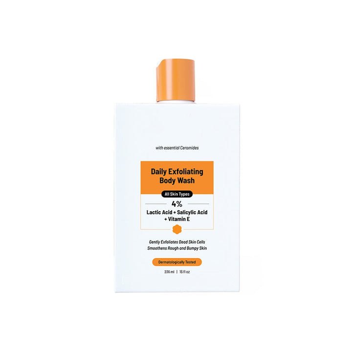 🍋 Exfoliating Body Wash with Lactic Acid