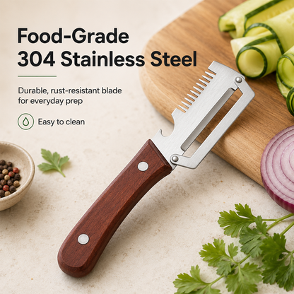 🔪🥕Multifunctional Vegetable Peeler Stops Kitchen Cuts & Food Waste