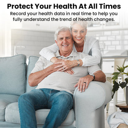 Glucose & SpO2 Smart Ring - Sleep & HRV Tracker