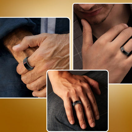 Glucose & SpO2 Smart Ring - Sleep & HRV Tracker
