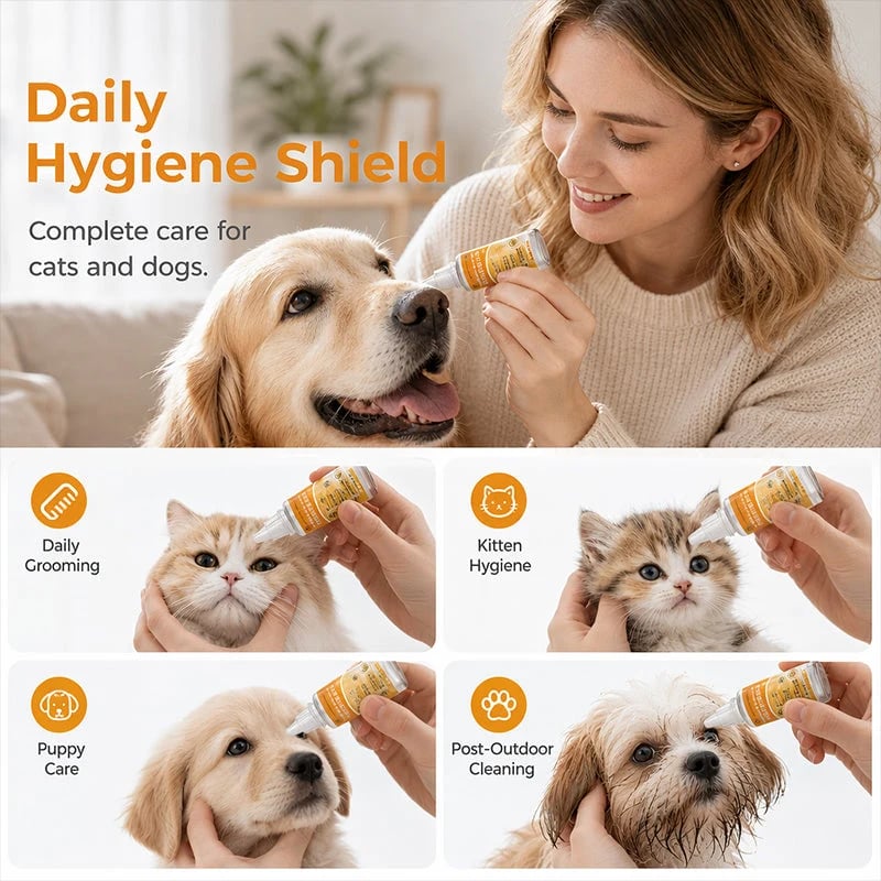 🐾Gentle Pet Eye Stain Remover Essence Nourishing Drops