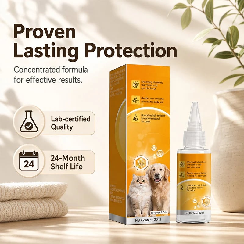 🐾Gentle Pet Eye Stain Remover Essence Nourishing Drops
