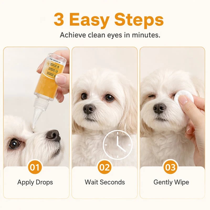 🐾Gentle Pet Eye Stain Remover Essence Nourishing Drops
